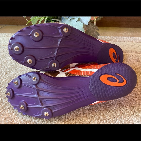 Asics Hyper Rocket Track Spikes Running Shoes 10 - Picture 7 of 13
